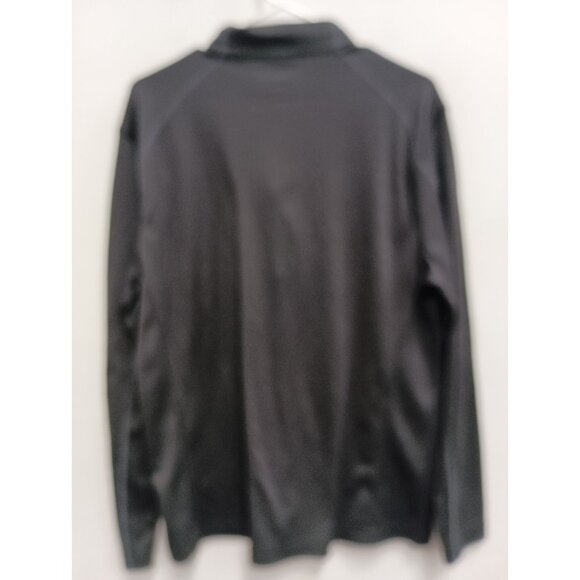 Spyder Mens Sweater Size Large Black 1/4 Zip Long Sleeve Pullover Outdoor - Picture 7 of 8